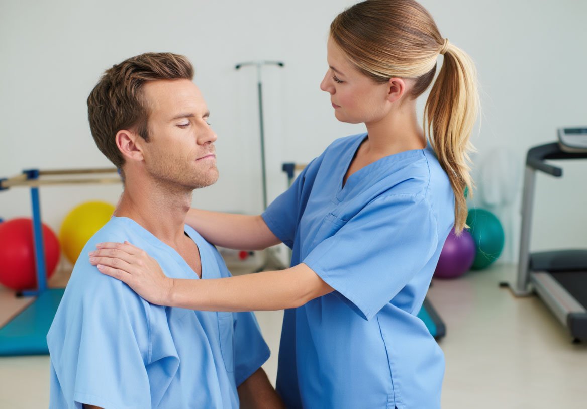 Пациент с врачом